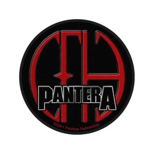 PANTERA Patch: CFH (IN RETAIL PACK): cowboys from hell logo album Official £pb - Imagen 1 de 10