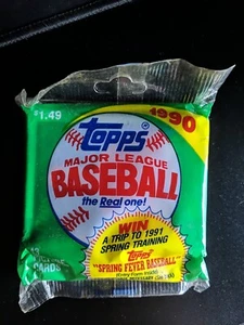Topps 1990 Major League Balls unopened pack 43 cards - Picture 1 of 1