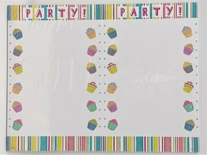 Birthday PARTY 50 Printable Invitation, Announcement, Greeting Cards - Bild 1 von 1