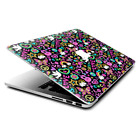 Skin Decals Wrap for MacBook Pro Retina 13" - peace and love guitar rainbow