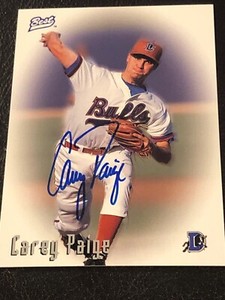1997 Best Autographs Autograph Series #37 Carey Paige