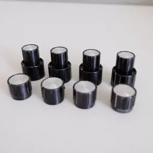 Cinta de carrete a carrete Teac 3340 - Juego de 8 perillas salida de micrófono línea delantera trasera se adapta a otros - Imagen 1 de 7