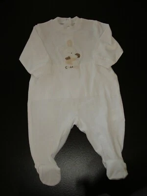 Tutina bianca Chicco - 3 mesi - Immagine 1 di 2