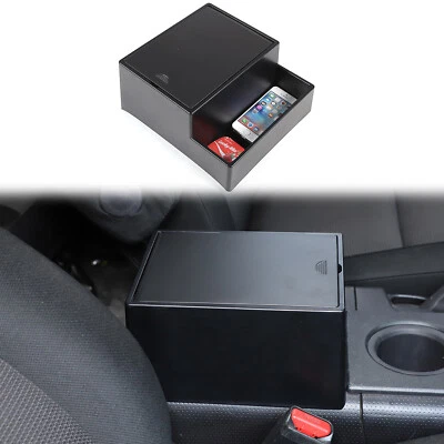 适用于丰田 FJ Cruiser 2007-21 ABS 中控台扶手存储盒带盖 — 第 1/4 张图片