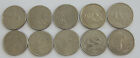 1999 - 2007 State Quarters Mix Lot Of 10 Pc