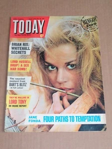 Today Magazine 26 May 1962 Jane Fonda cover (Brian Rix/Toni Palmer) - Picture 1 of 4