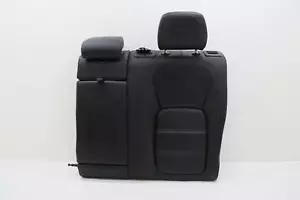 Jaguar F-Pace 2017-2020 asiento trasero izquierdo cubierta de cojín superior fabricante original negro_ver - Imagen 1 de 10