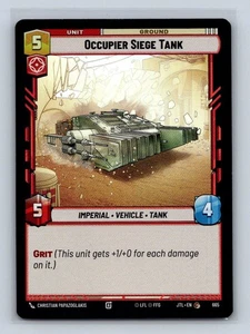 Occupier Siege Tank Jump to Lightspeed 665 Star Wars Unlimited - Picture 1 of 2