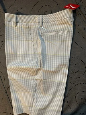 PUMA ГОЛЬФ КЛЕТКУ ЯЧЕЙКИ СЕРЫЙ БЕЛЫЙ ЖЕЛТЫЙ ШОРТЫ РАЗМЕР 32 МУЖЧИН НОВЫЙ С ЯРЛЫКАМИ $75.00 - Изображение 1 из 4