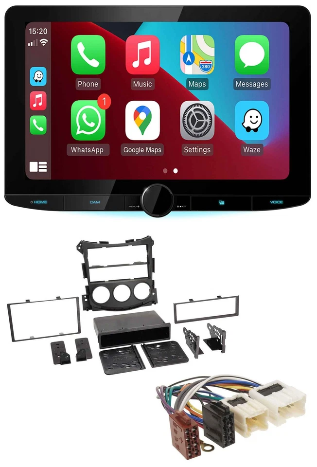 Kenwood MP3 USB DAB Bluetooth Autoradio für Nissan 370Z (ab 2009) - Bild 1 von 4