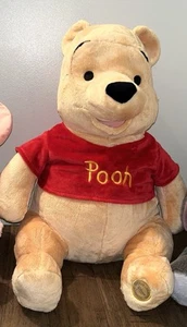 Peluche Disney Store Winnie The Pooh GRANDE JUMBO 24” orso di peluche originale - Foto 1 di 7