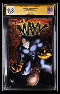THE MAXX #13 PAINTED SKETCH COVER ORIGINAL ART CGC SIGNATURE SERIES 9.8  - Bild 1 von 4
