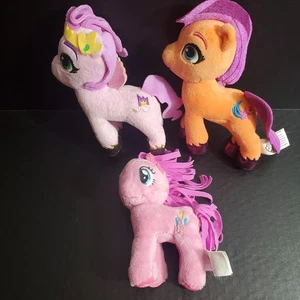 My Little Pony Pinkie Pie, Pipp & Sunny Starscout Small Plush Stuffed Animals - Picture 1 of 6