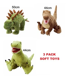 3 Soft toy Dinosaur JATTELIK Kids Cuddly  Children Toy Gift UK - Picture 1 of 4