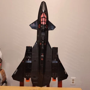 Avion à réaction Hasbro GI Joe Cobra Night Raven 1986 POUR PIECES - Photo 1/14