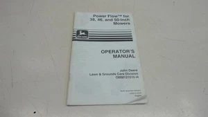 SELECT JOHN DEERE 38, 46, AND 50-INCH MOWER MODELS POWER FLOW OPERATOR'S MANUAL - Picture 1 of 5