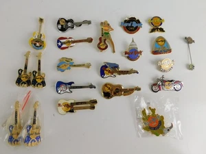 HARD ROCK CAFÉ Lot of 21 Collectors Pins Kona San Juan Tahoe Maui Memphis - Picture 1 of 14