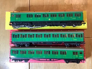 Hornby Dublo 2 carriles 2250 4150 4081 BR clase 501 3 carros EMU reparado/reformado - Imagen 1 de 6
