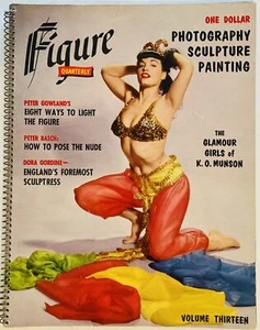 Bettie Page Magazine Figure Quarterly #13 1956 Harum Girl Pinup Cover GGA EX - Picture 1 of 9