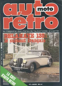 AUTO RETRO n°6 01/1981 DELAHAYE 135 - Foto 1 di 1
