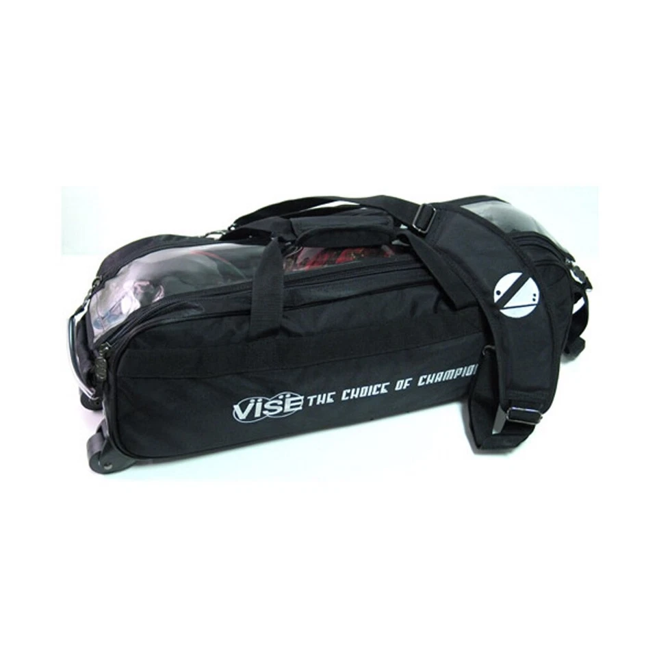 Vise Black 3 Ball Tote Bowling Bag - Image 1 of 1