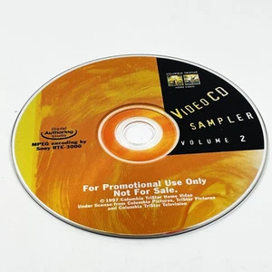 Video CD Promotional Sampler Volume 2 Columbia Tristar Home Video 1997 - Picture 1 of 2