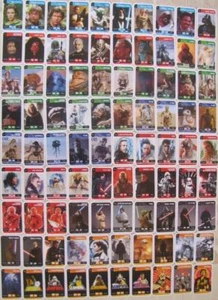 CARTES STAR WARS LECLERC 2018 - L'UNITE / AU CHOIX - FRAIS DE PORT UNIQUES - Zdjęcie 1 z 91