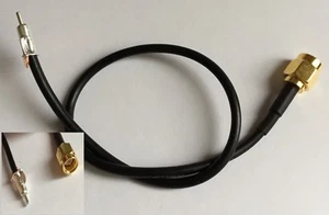 TMP-K01X-A1 auf SMA Stecker 25cm Pigtail RG174 Kabel - Bild 1 von 2