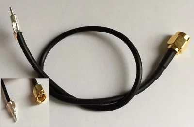 TMP-K01X-A1 to SMA Male Connector 25cm Pigtail RG174 Cable - Image 1 of 2