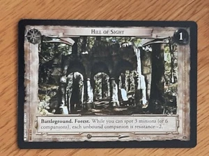 1x HERR DER RINGE LOTR TCG 12S188 HILL OF SIGHT - Bild 1 von 1