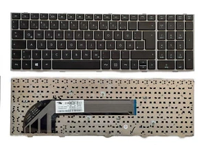 HP Probook 4540 4540s mit Rahmen original QWERTZ deutsche Tastatur DE - Afbeelding 1 van 3