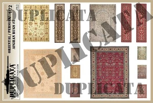 Diorama/Model Accessory - 1/72 Oriental/Persian/Afghan Rugs #2 - Bild 1 von 4