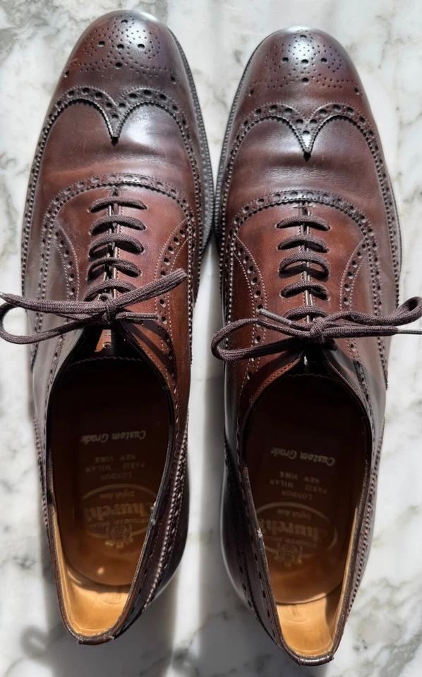 Church's коричневый Brogue туфли "Chetwynd"; размер 12UK/13US - Изображение 1 из 4