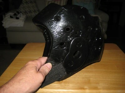 Macho Espuma Negra Taekwondo Cabezal Protector Equipo Juvenil Pequeño Foto 1 de 3