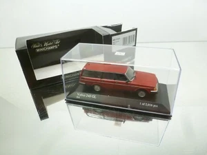 MINICHAMPS 400171411 VOLVO 240 GL 1986 BREAK - rare color RED 1:43 - GOOD IN BOX - Picture 1 of 6