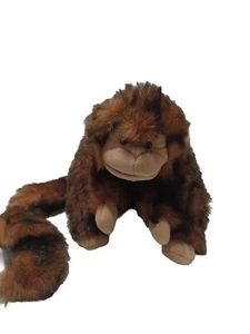 Folkmanis Monkey Full Body Long Tail  Hand Puppet Plush 2013 School Toy  - Picture 1 of 8