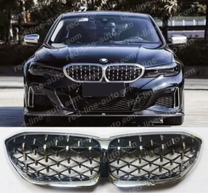 2019-22 BMW 3 G20 G21 saloon estate M Performance DIAMOND Chrome Grille M340i M3 - Picture 1 of 9