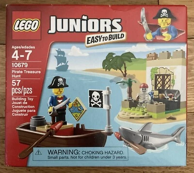 LEGO JUNIORS 10679 Pirate Treasure Hunt NUEVO SELLADO EN CAJA RETIRADO Foto 1 de 2