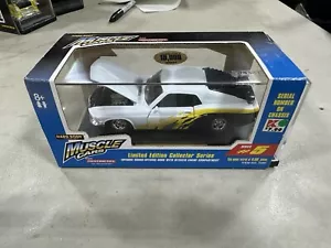 TOOTSIE TOY 1970 BOSS FORD MUSTANG STREET MACHINE WHITE 1/32 D13 - Picture 1 of 2