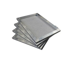 4Pcs Screen Printing Aluminum Frame Screen Frame 16X20 inch Fame with White Mesh - Picture 1 of 9
