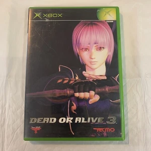 XBOX Dead or Alive 3 Japanese Version Tecmo USED Game 2001 DOA 3 - Fighting game - Picture 1 of 4