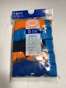 wonder nations boys boxer briefs 5 pack size small 6 7 - Picture 1 of 5