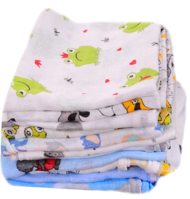 LA BORTINI Mullwindeln Stoffwindeln Spucktücher Baumwollwindeln 70x80 Babytücher Spucktuch