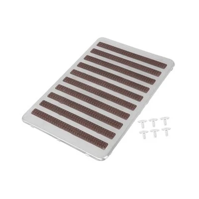 Универсальный автомобильный напольный коврик нашивка пятка потертости пластина педаль подножки  - Изображение 1 из 4