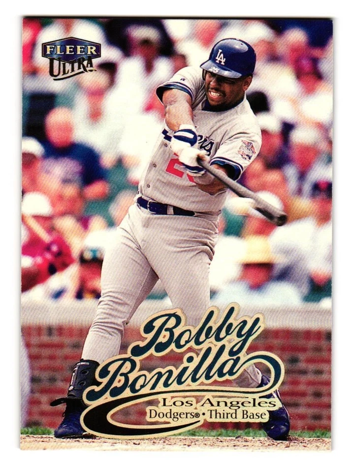 1999 Ultra #32 Bobby Bonilla Los Angeles Dodgers Baseball Card - Image 1 of 2