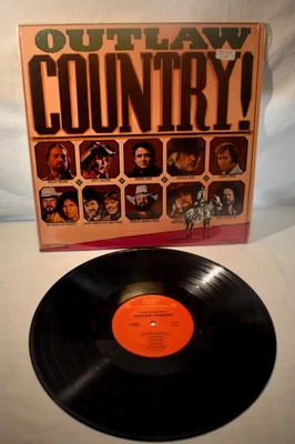 Various - Outlaw Country Compilation Vinyl LP CSP Realistic 1981 Shrink Wrap EX - Image 1 of 4