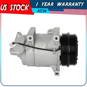 AC Compressor w/Clutch Fits Volvo 2008-2013 C30 2004-2013 C70 2005-2011 S40 V50 - Picture 1 of 10