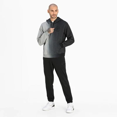 Sudadera con capucha de baloncesto PUMA First Pick para hombre en negro talla grande Foto 1 de 4