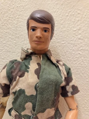 1964 Vintage GI Joe Mike Power Atomic Man Bionic Arm Leg Hasbro - Image 1 of 3