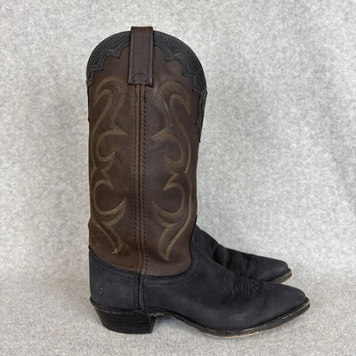 Dan Post Women's Size 7.5 M Brown Leather Western Boots Made In USA 4160 - Image 1 of 4